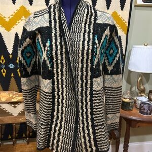 Pink Republic Southwestern Knot Sweater